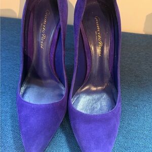 Gianvito Rossi Purple Women's Shoes 35.5